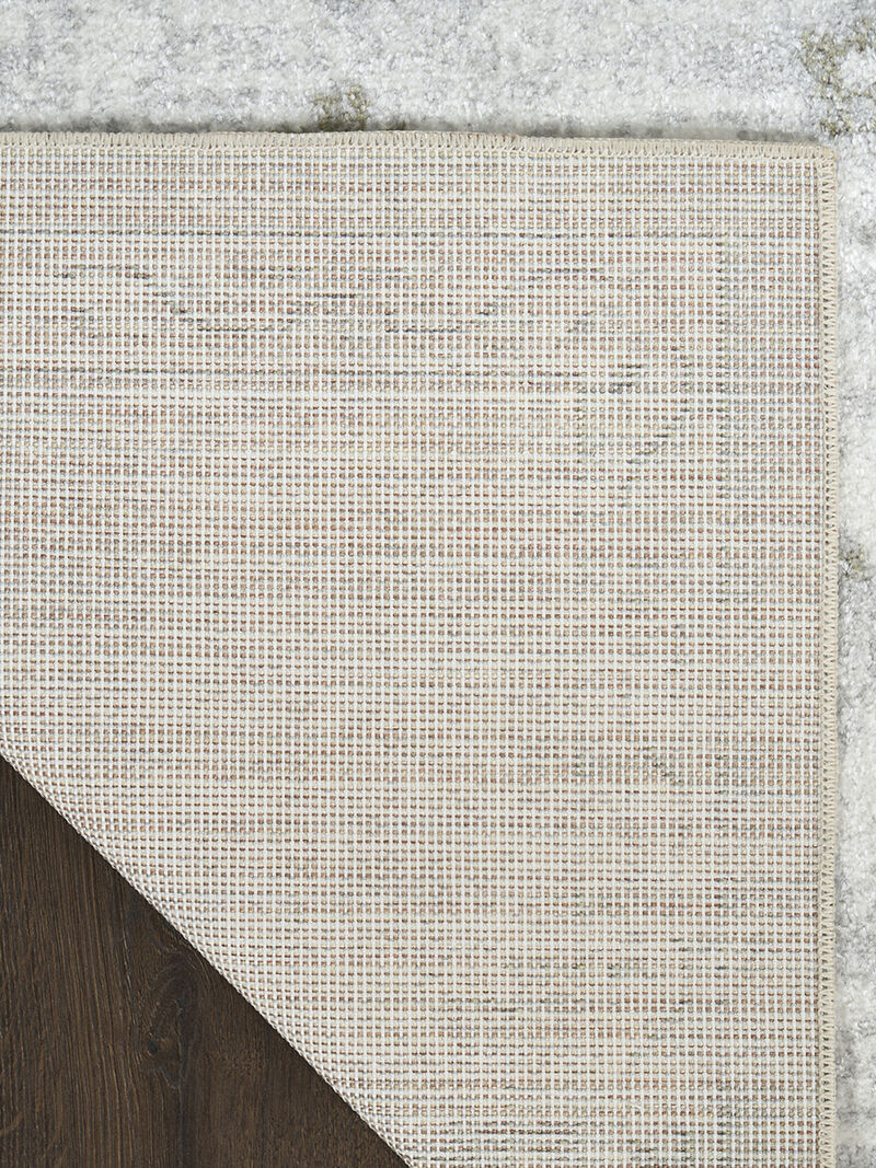 Astra Machine Washable ASW19 Ivory 3'3" x 5' Rug