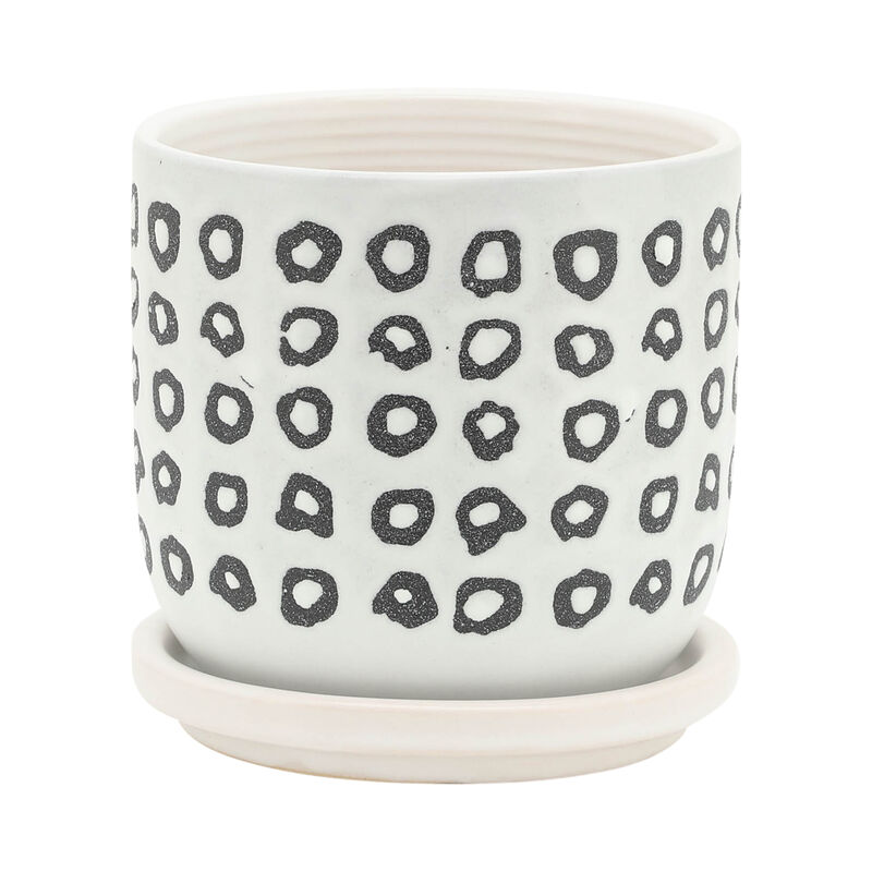 S/2 5/6" Aztec Planter image number 1