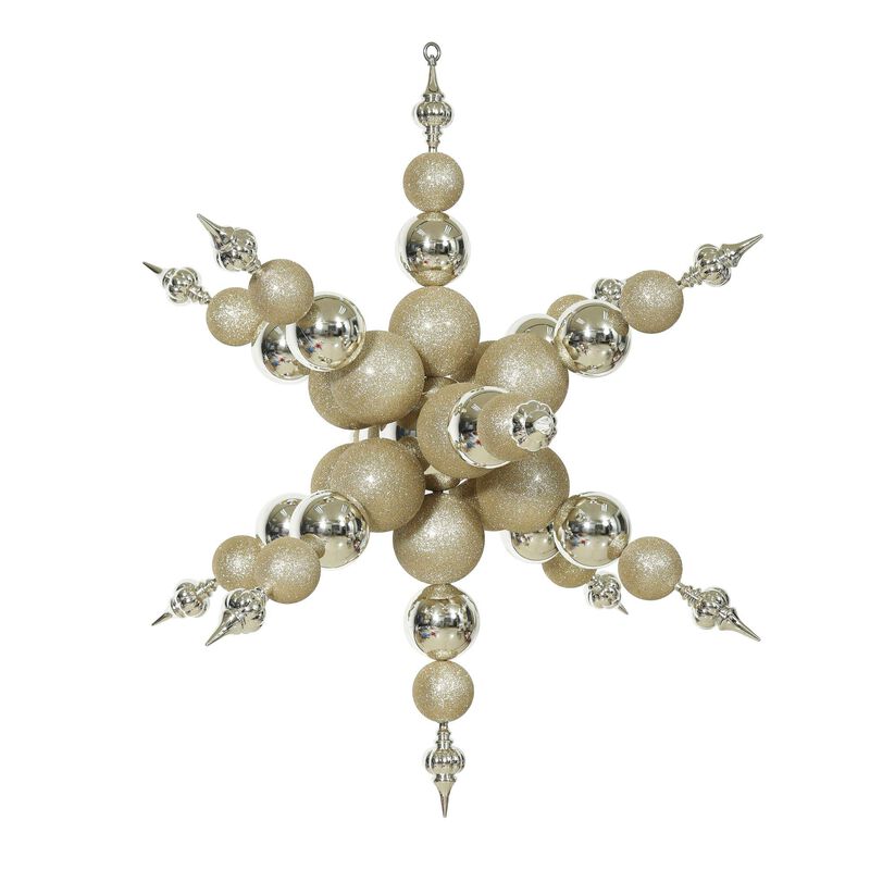 Vickerman N115238 Snowflake Ornament image number 0