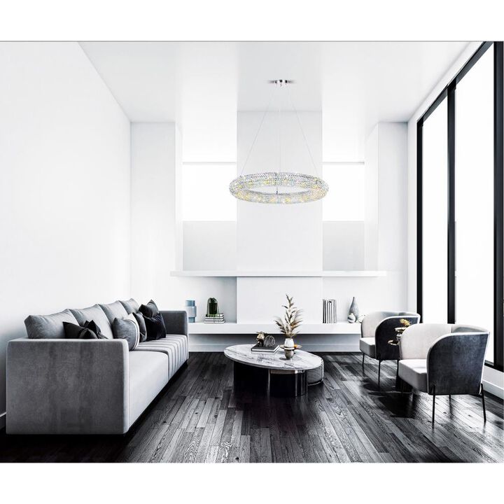 Veronique 16 Light Chandelier With Chrome Finish