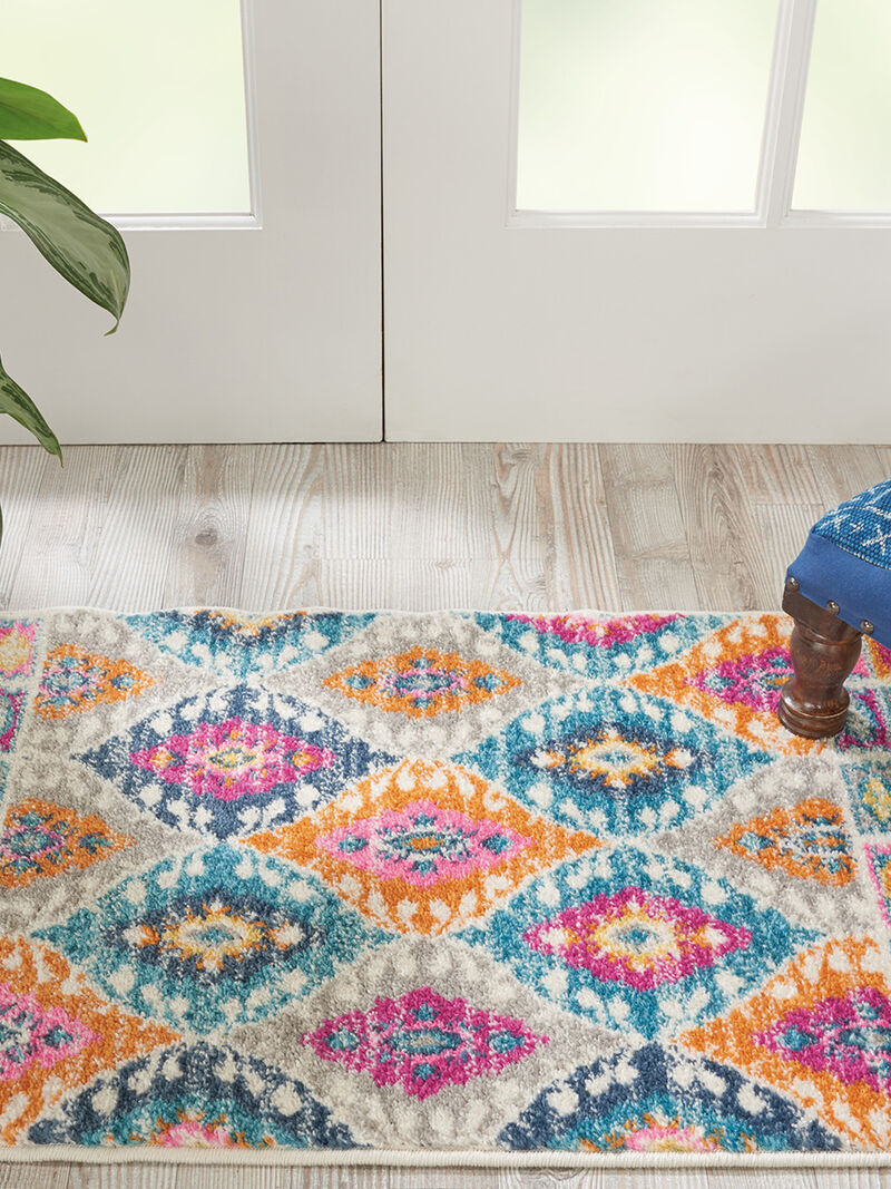 Passion PSN02 Multicolor 1'10" x 2'10" Rug image number 5