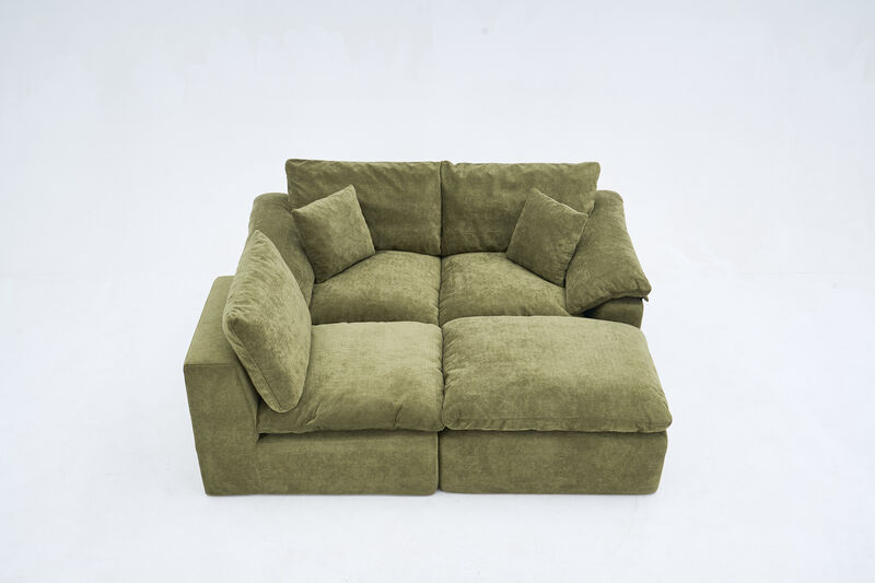 Vubdar L Shape Cloud Couch image number 7