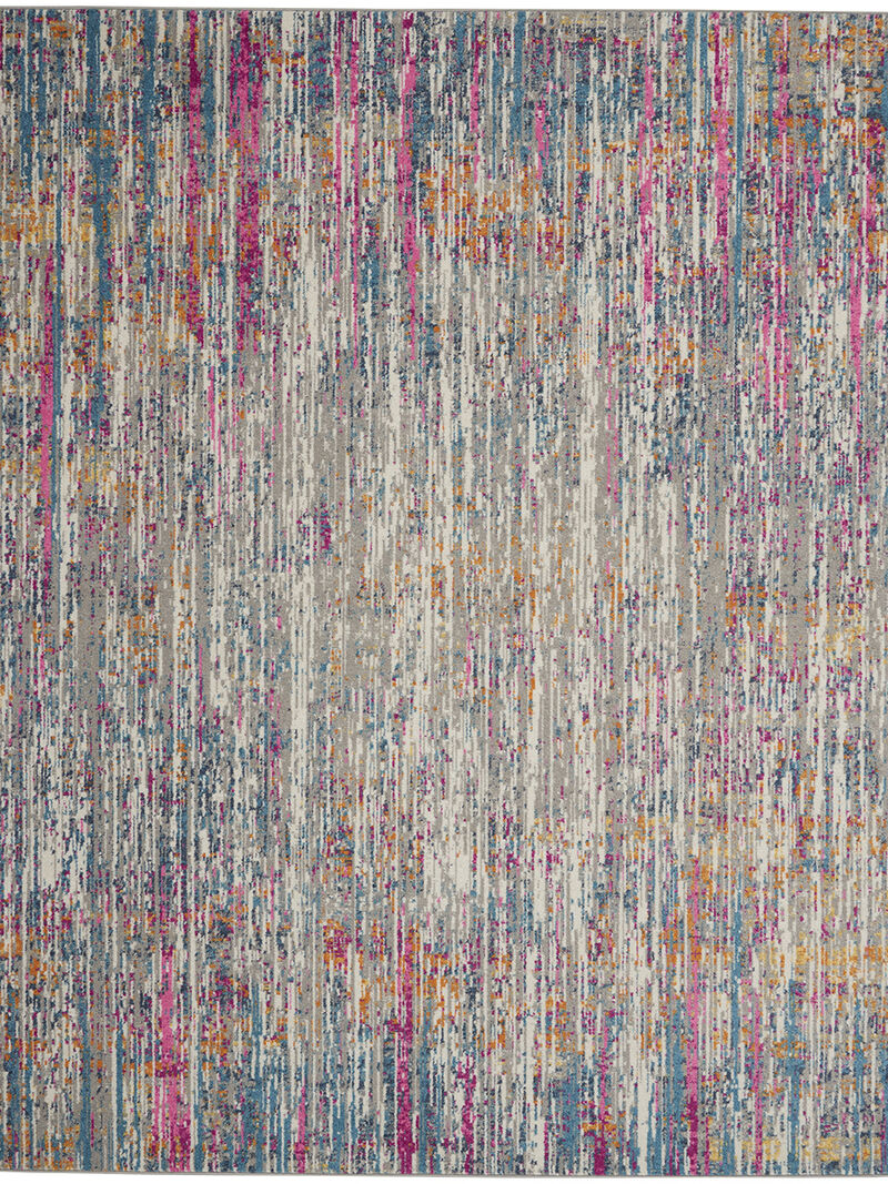 Passion PSN09 Ivory/Multicolor 6'7" x 9'6" Rug image number 0