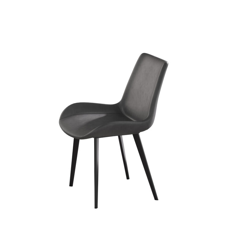 Streamdale Modern Dining Chair Living Room Metal Leg Dining Chair-2 Pcs/Ctn image number 7