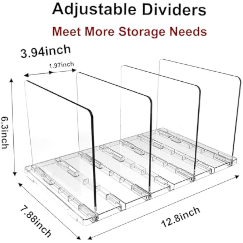 Shoe Organizer Closet Storage Clear Kids Rack Holder Stackable image number 3