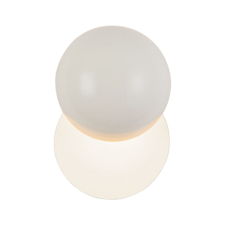 Void 12-in Damp-Rated Dimmable LED Wall Sconce