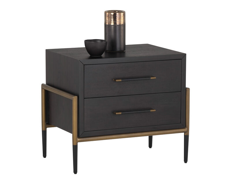Weldrick Espresso Nightstand