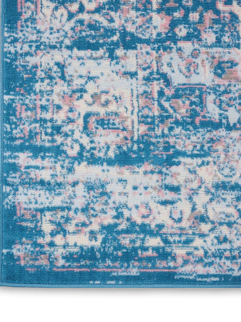 Grafix GRF14 Blue 8' x Round Rug