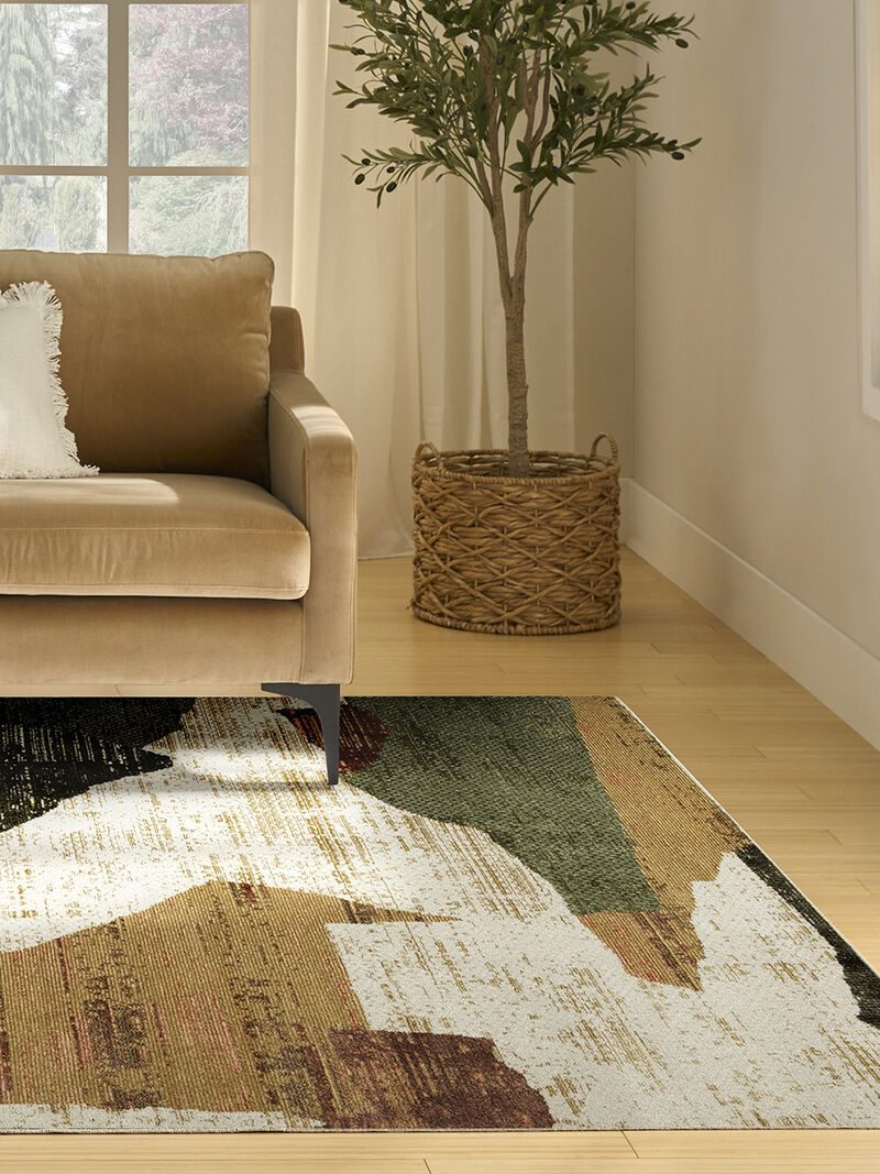 Nordic NRC18 Beige/Multicolor 8' x 10' Rug