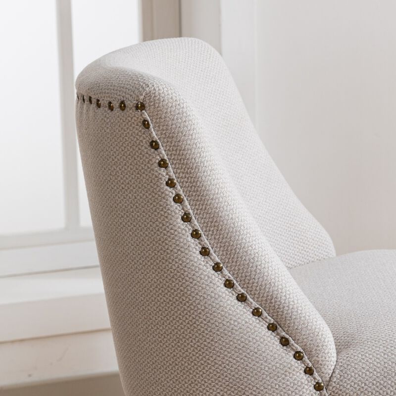 Streamdale Ergonomic Swivel Chair with Curved Back for Enhanced Comfort image number 8