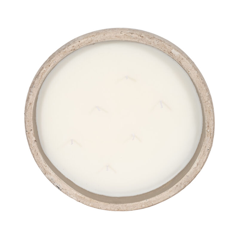12" 57 Oz Spiced Cranberry Bowl Candle, Dark Blue image number 5
