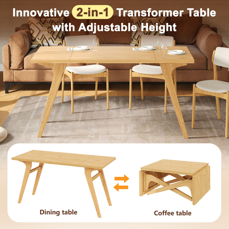 Dwuzur Transformer coffee table image number 5