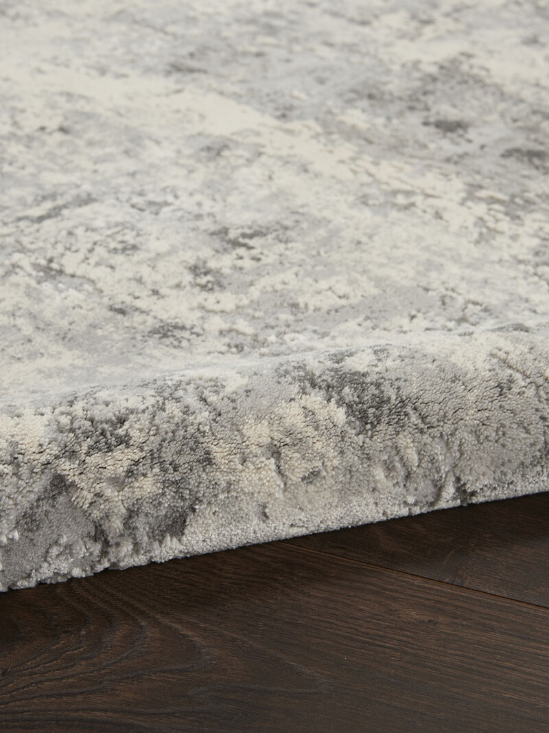 Rustic Textures RUS07 Gray/Beige 6' x 9' Rug