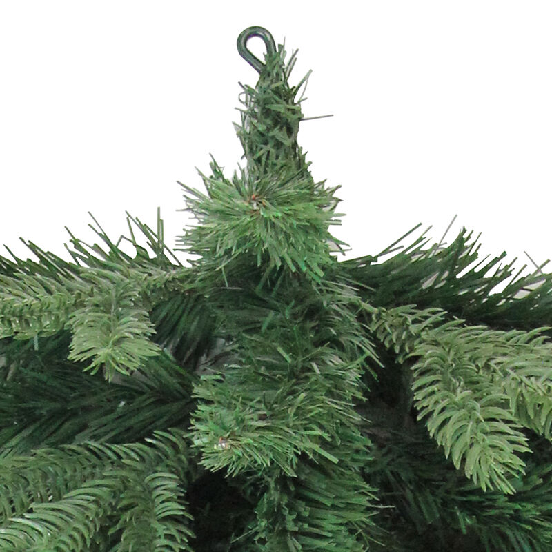30" Mixed Eden Pine Artificial Christmas Teardrop Swag - Unlit image number 4