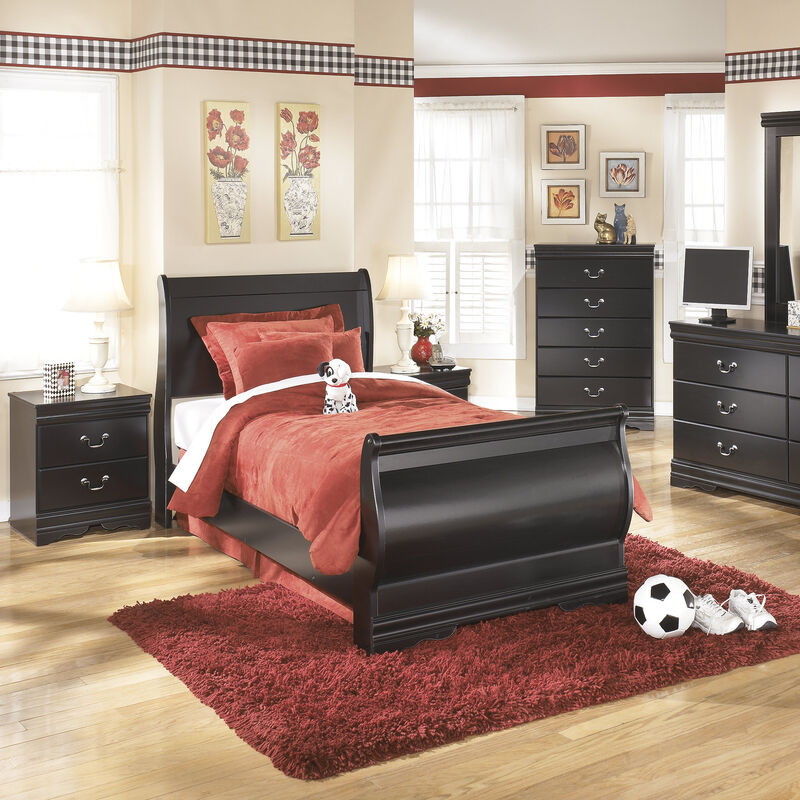 Huey Vineyard Twin Sleigh Bed image number 2