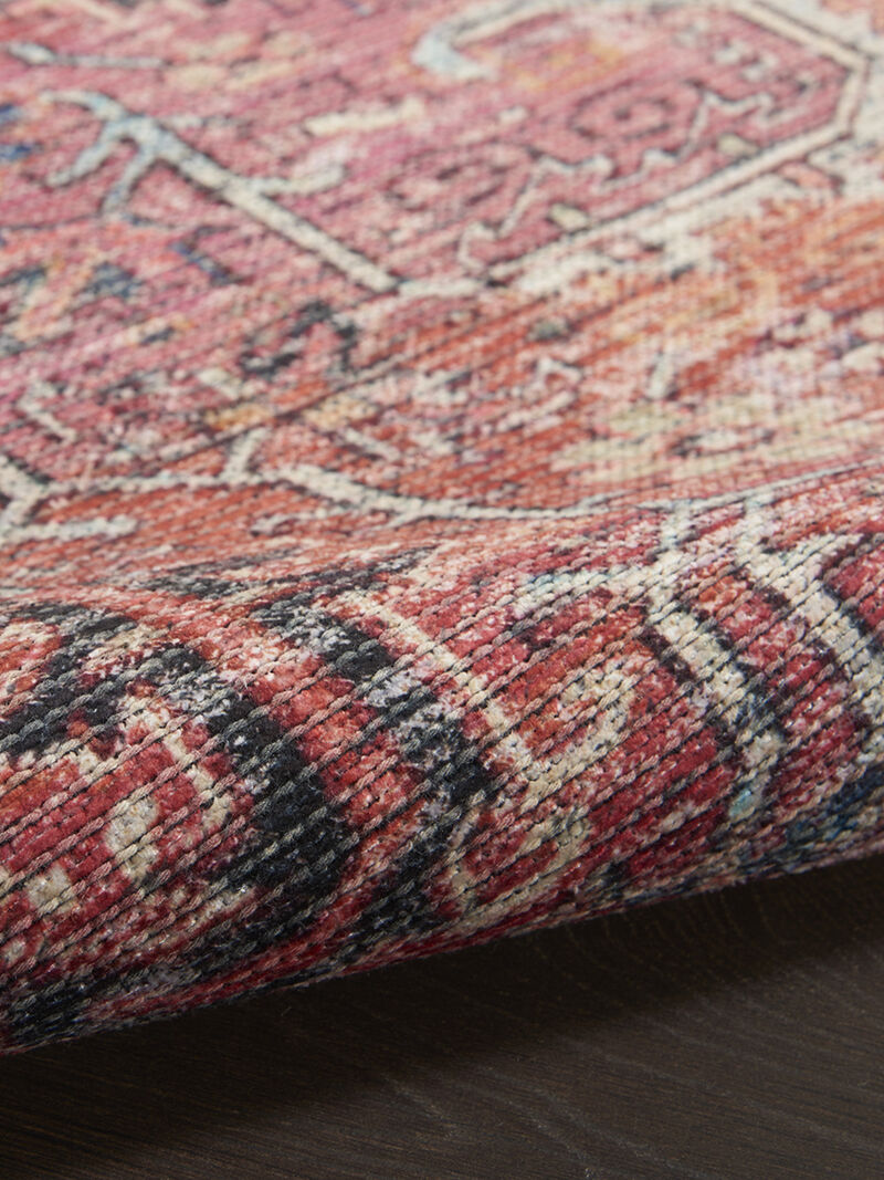 Machine Washable Series 1 SR102 Brick 7'10" x 9'10" Rug