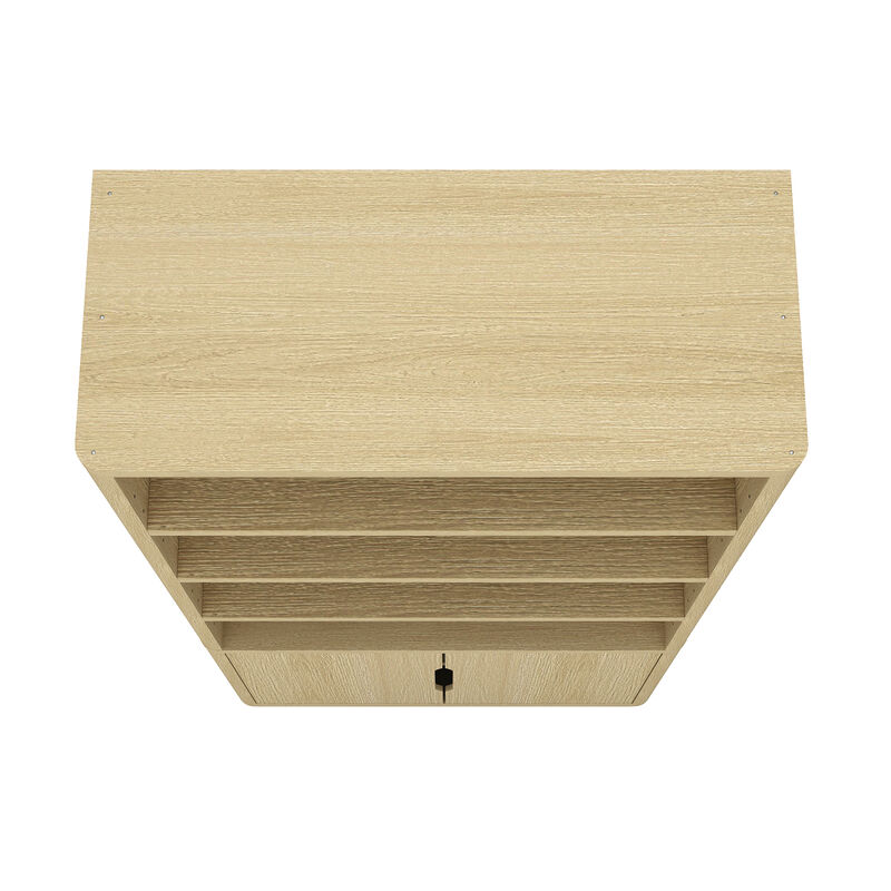 Rivington Neutral Bookcase Cabinet (Set of 3)