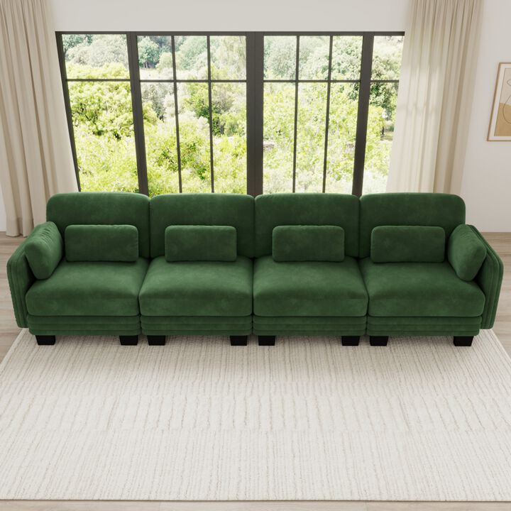 Clesp Modern Minimalist Modular Sectional Sofa