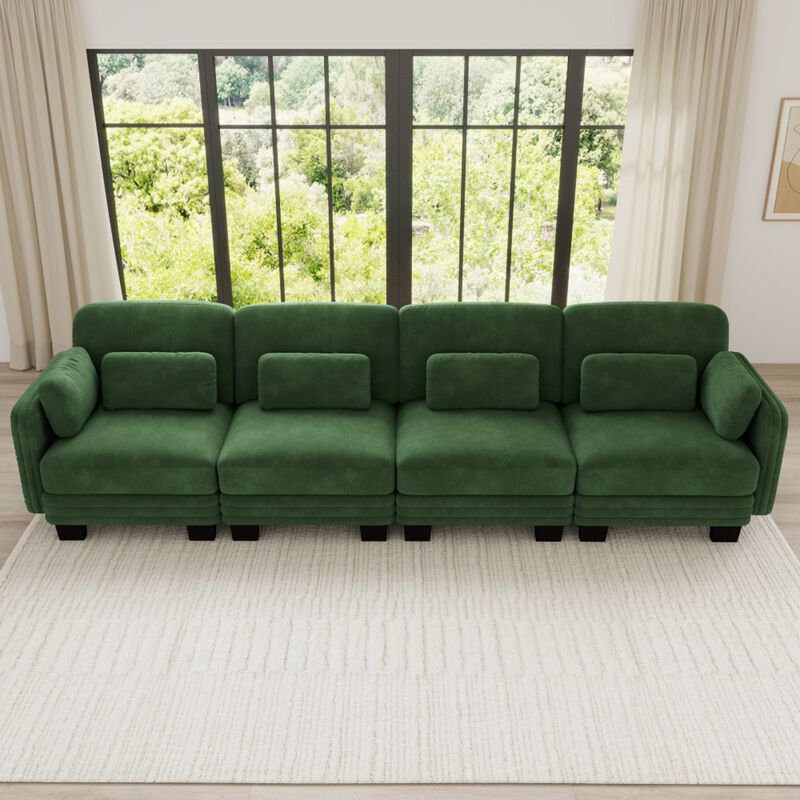 Clesp Modern Minimalist Modular Sectional Sofa image number 1