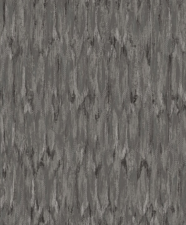 Kintana Pewter Abstract Trellis Wallpaper