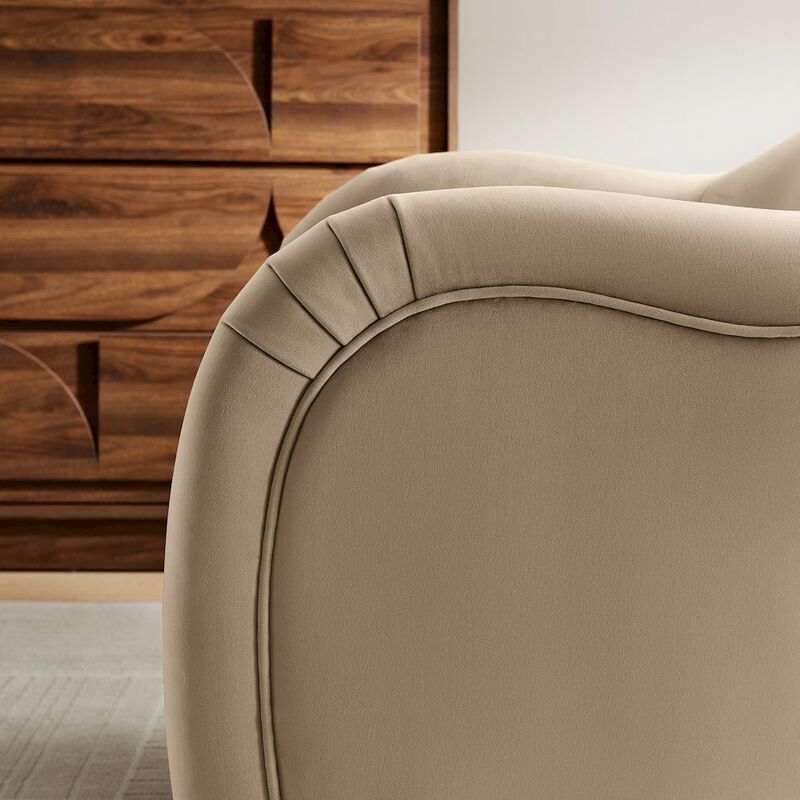 Compose Performance Velvet Accent Chair image number 8