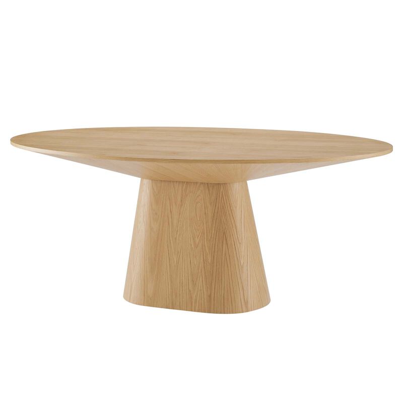 Modway - Provision 75" Oval Dining Table Oak