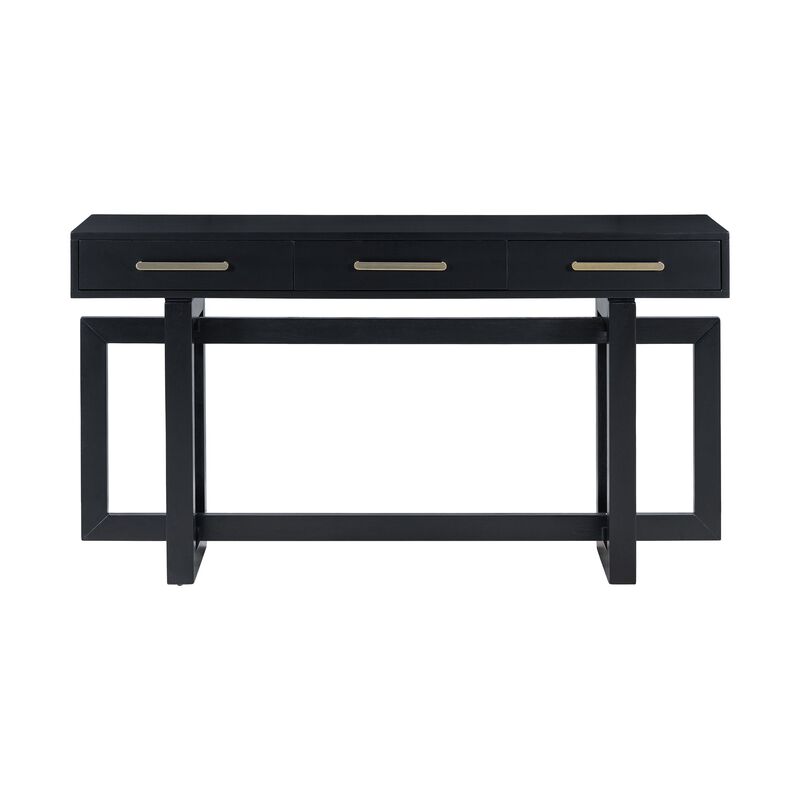 Elegant Console Table with Three Drawers, Extra Long Entryway Table for Entryway, Hallway, Living Room, Foyer, Corridor image number 0