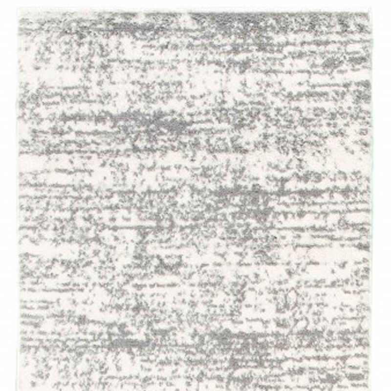 HomeRoots Abstract Strokes Runner Rug image number 2