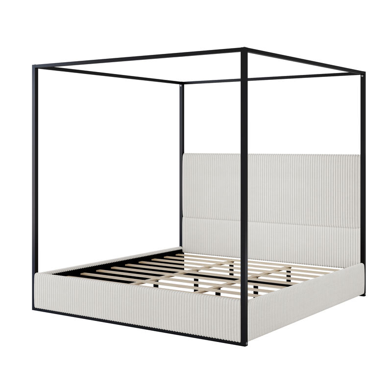 Metal Canopy Bed image number 0