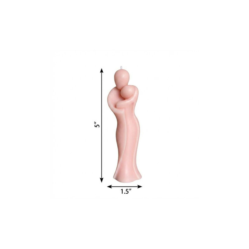 HomeRoots 2" Scented Mother And Child Dimensional Candle image number 3