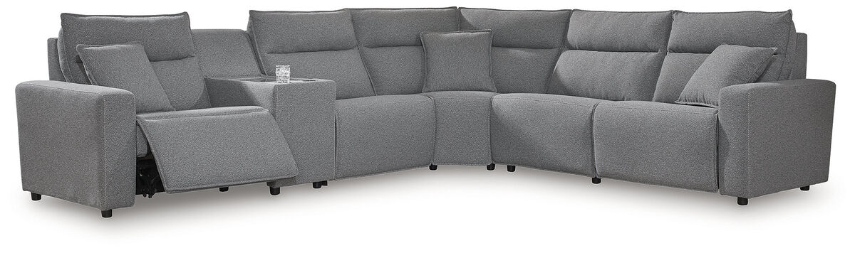 ModMax II 6-Piece Power Reclining Sectional with Console