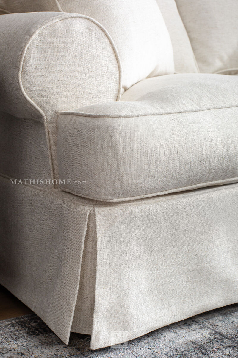 Abbott Slipcovered Sofa image number 4