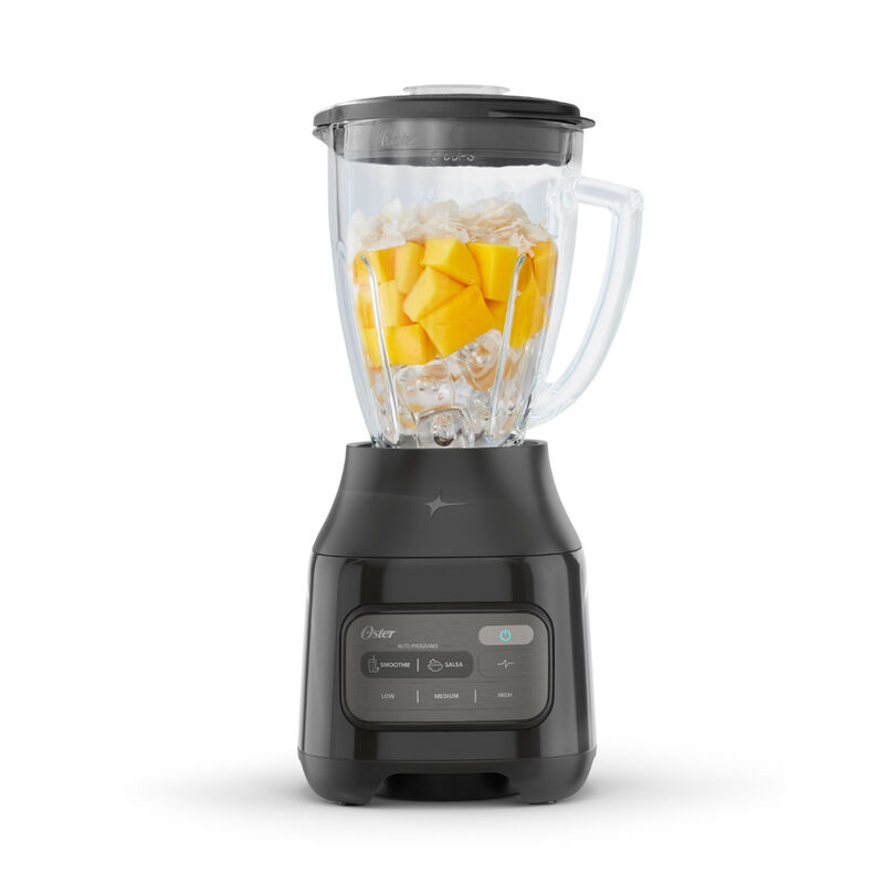Oster 800 Watt 6 Cup One Touch Blender with Auto Program in Black image number 1