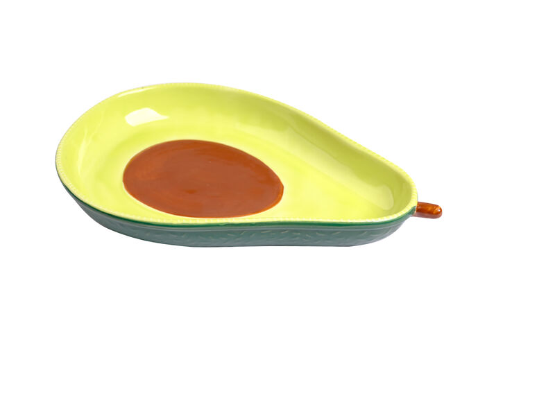 Ceramic Avocado Shape Serving Platter Dish