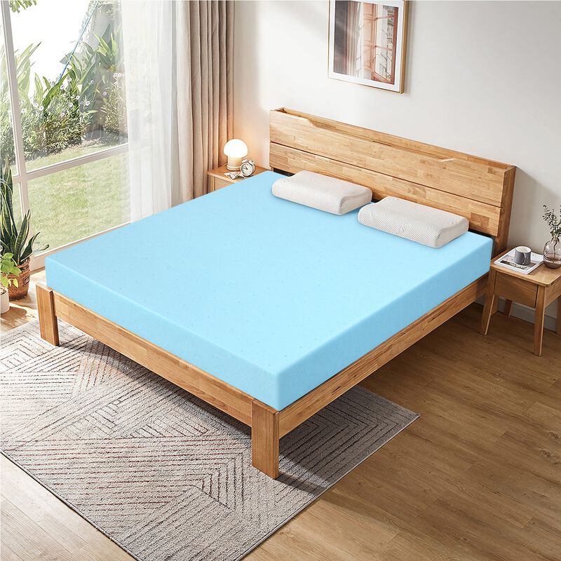 3 Inch Gel-Infused Cooling Bed Topper for All-Night Comfy