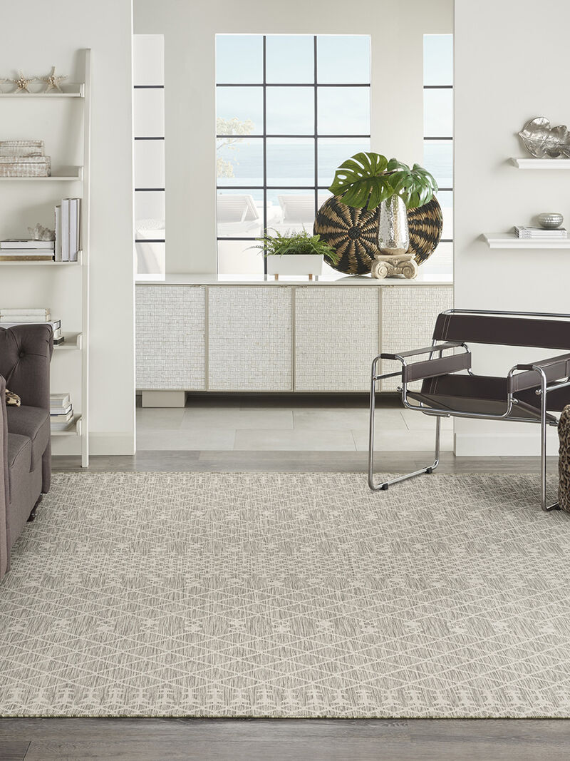 Positano POS02 Light Gray 9' x 12' Rug