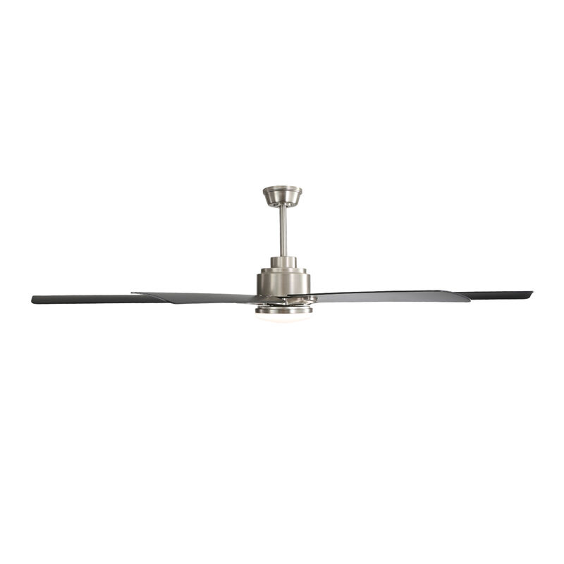 ELEMENT ACE Large 66 Inch Modern Ceiling Fan with Dimmable LED Lighting and Smart Remote Control Featuring Reversible DC Motor image number 4