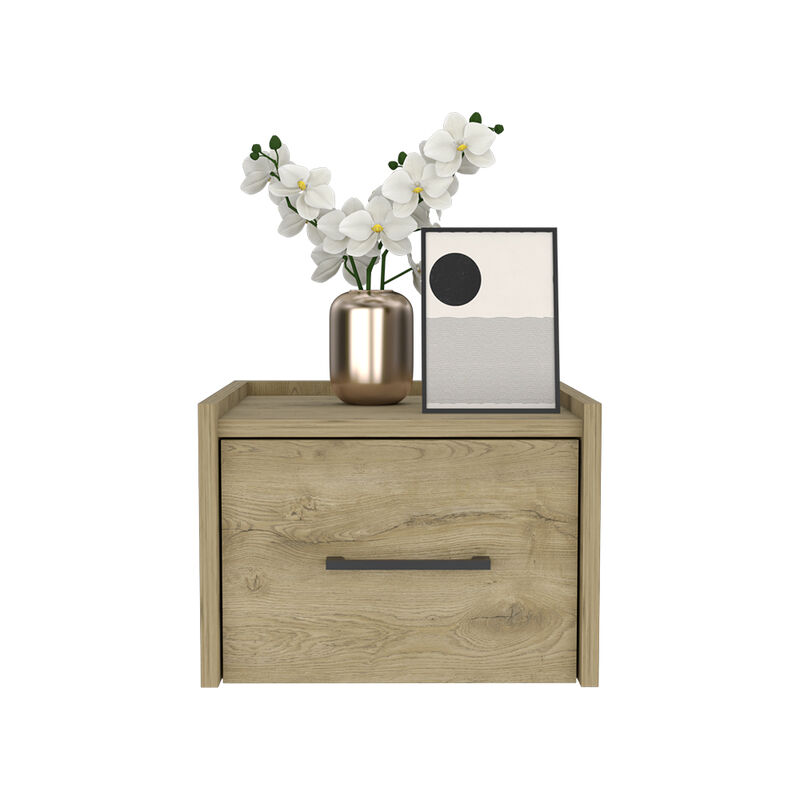 Streamdale Floating Nightstand Calion, Bedroom, Macadamia