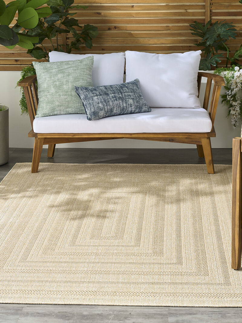Tulum TLM04 Cream 9' x 12' Rug