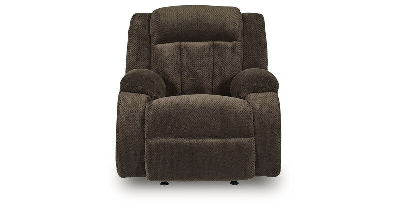 Greely Bend Power Recliner in Brown image number 4
