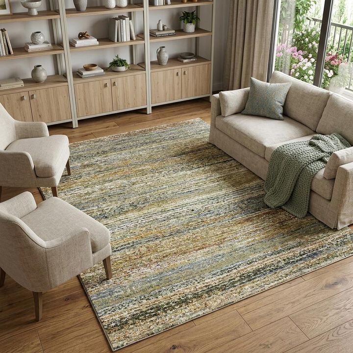 HomeRoots Abstract Runner Rug