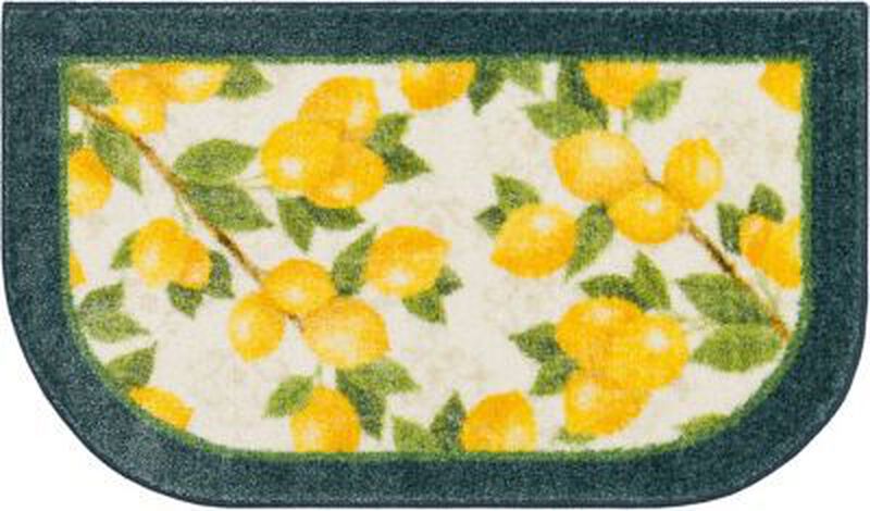 Lemon Grove Navy 2' 6" x 4' 2" Kitchen Mat