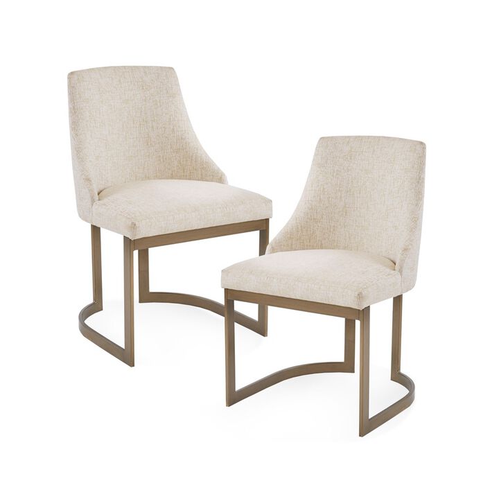 Gracie Mills Dillon Modern Upholstered Dining Chair Set