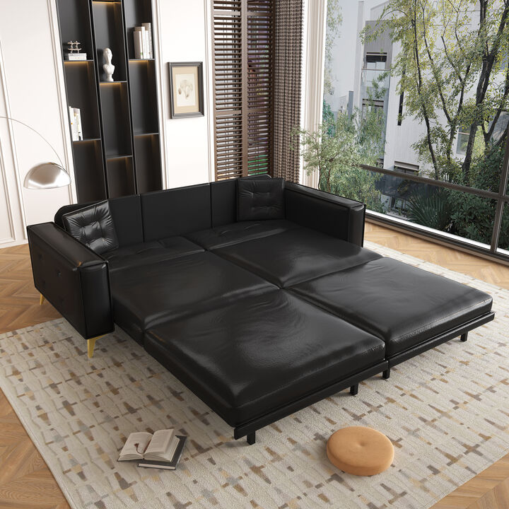 Tugnir 92.1" Pull Out Sofa Bed