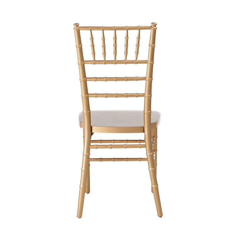 Commerical Seating Products European Gold Wood Dining Chairs