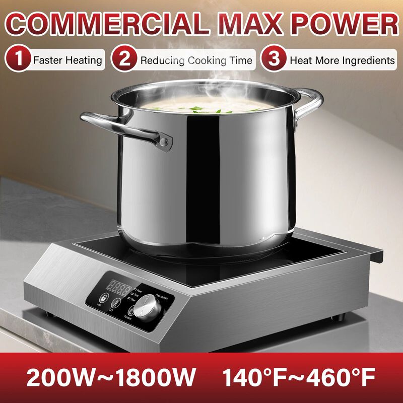 Induction Cooktop 30 inches 1-Burner Portable image number 2