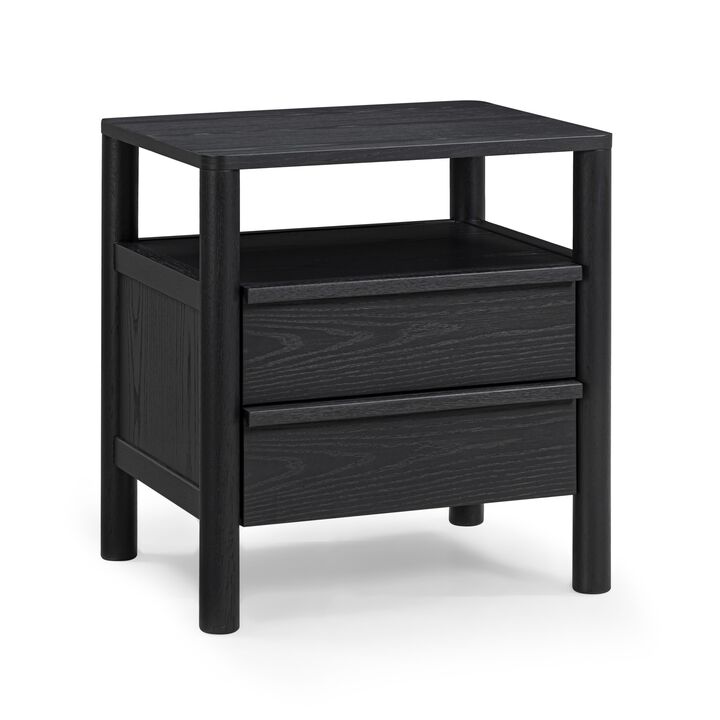 Tyra Natural Cerused Ash Nightstand