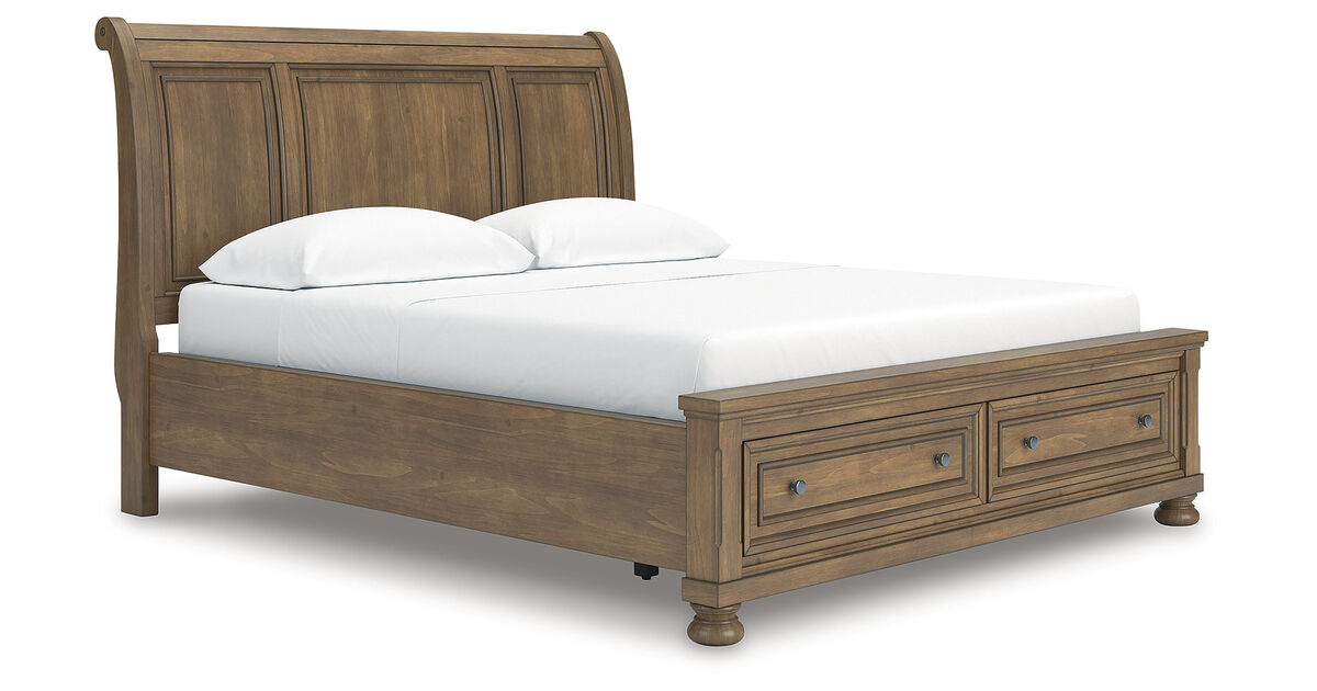 Vandenmore Storage Sleigh Bed