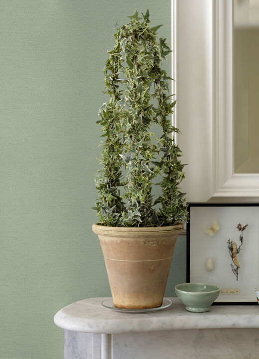 Estefan Green Distressed Texture Wallpaper