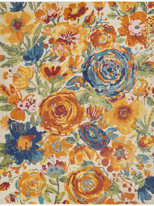 Allur ALR07 Ivory/Multicolor 9' x 12' Rug